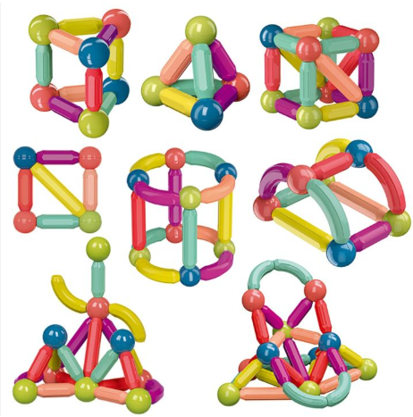 Magnetic sticks 25 pieces set