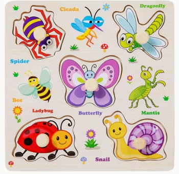 Insect Knob Puzzle
