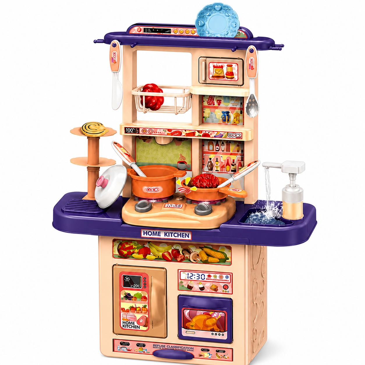 Dream DIY Kitchen Playset with Light, Sound & Running Water