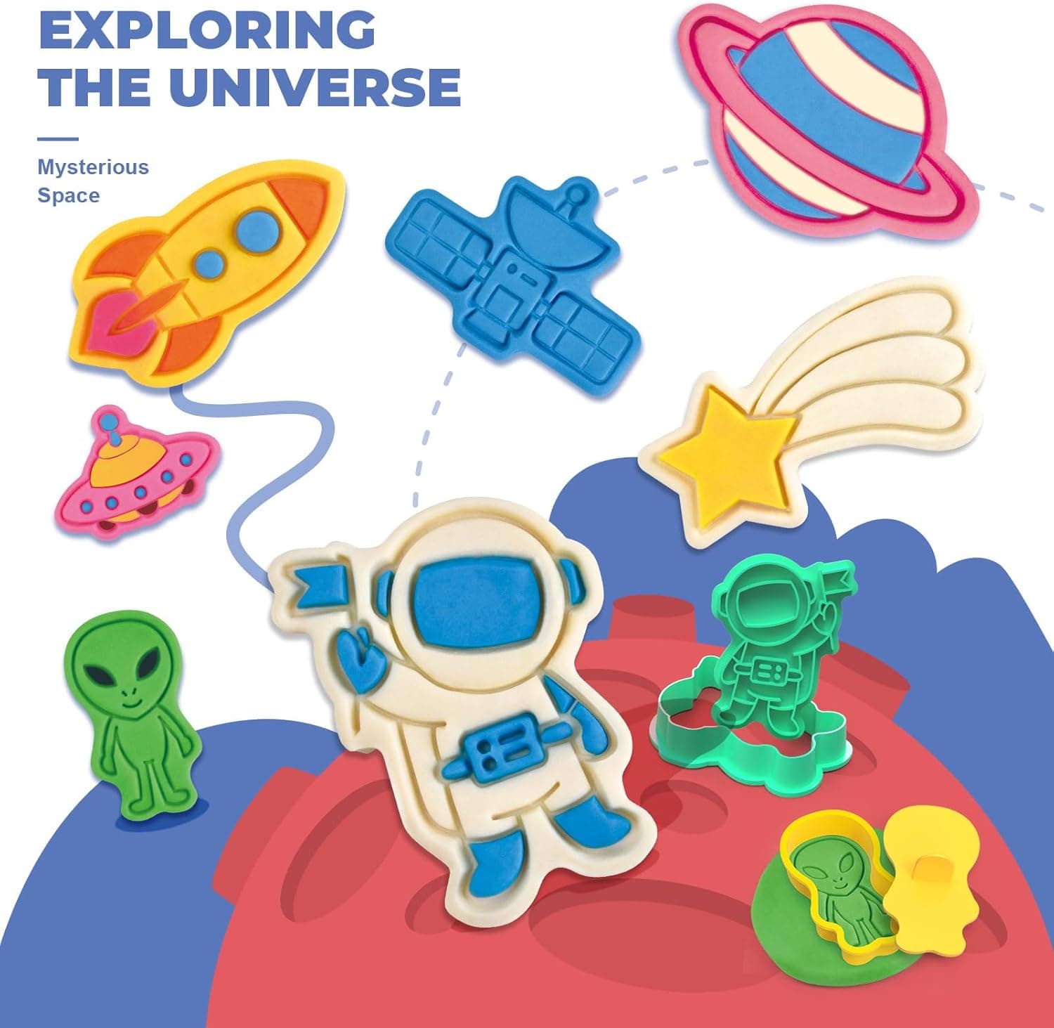 Universe Exploring Playdough Sets 