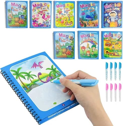 Water Magic Book With Pen