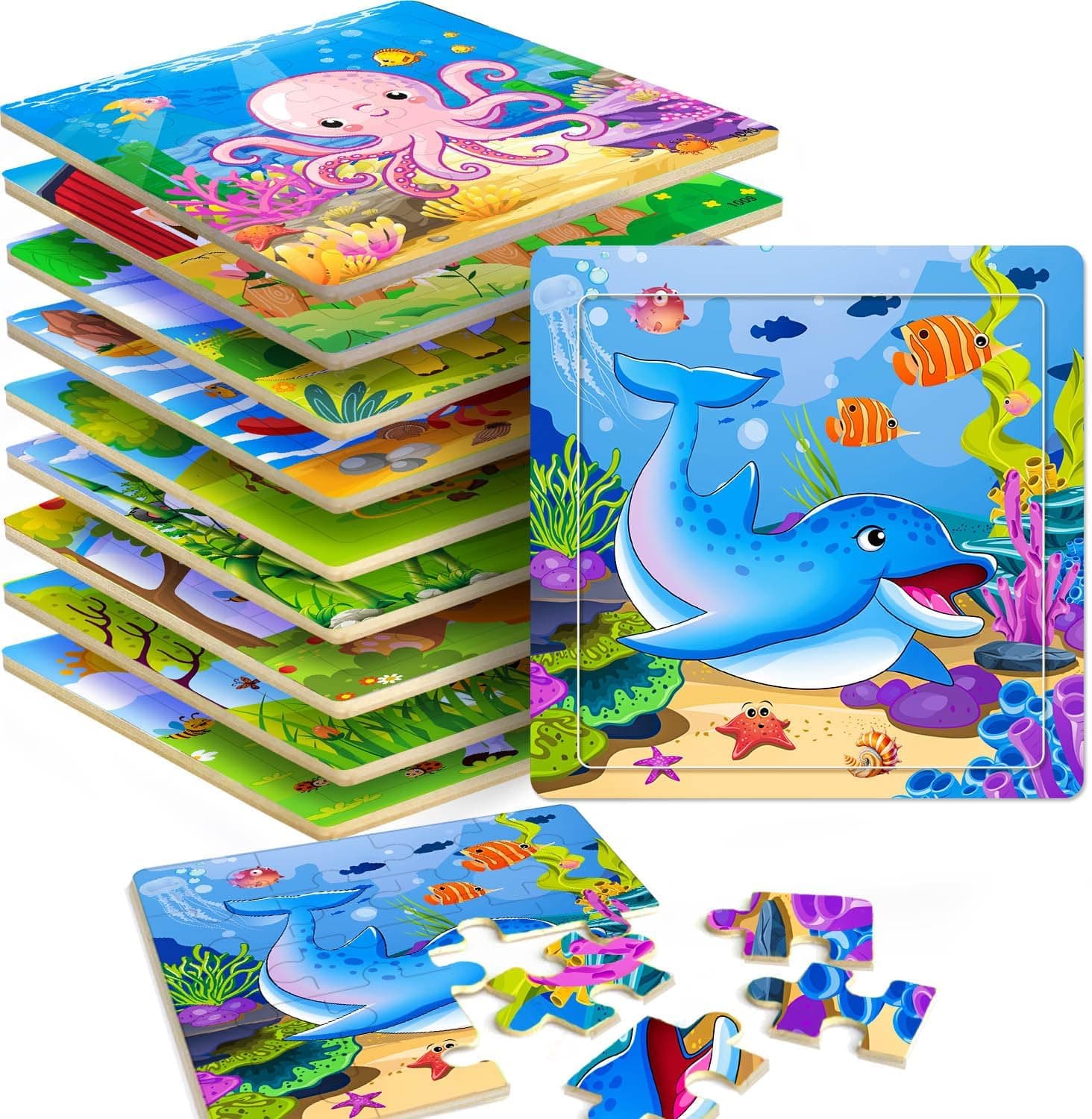 Wooden Jigsaw Puzzle 15cm*15cm