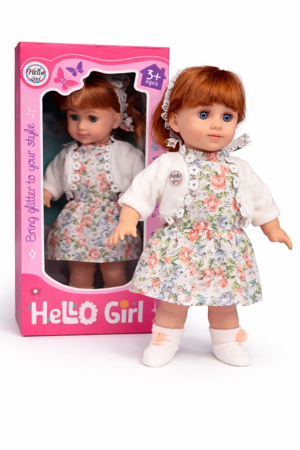 Hello Girl Cute Silicone Doll
