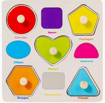 Shape Knob Puzzle 
