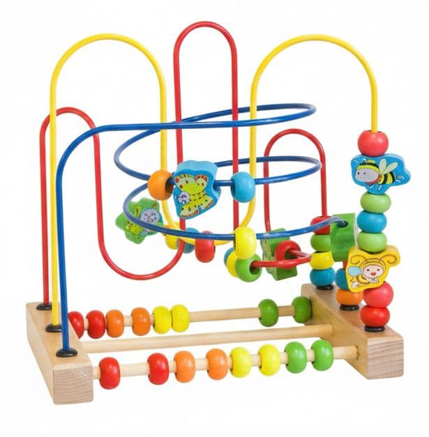 Wooden Large Bead Maze