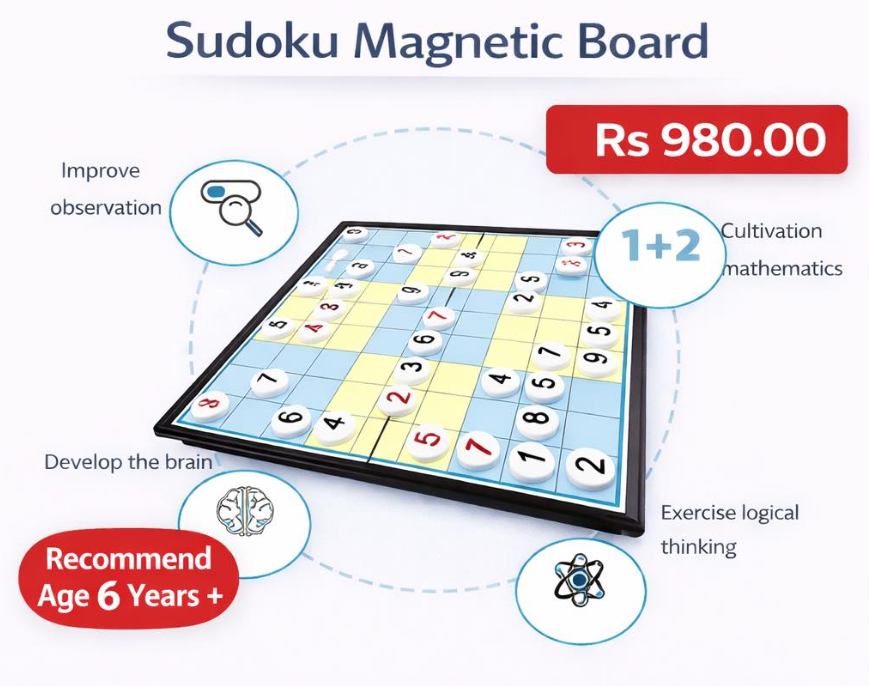Magnetic Sudoku Board